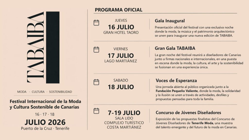 Programa Tabaiba 2026